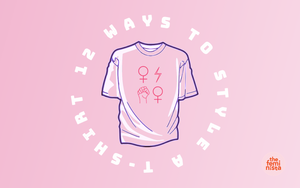 Feminist T Shirt with the words 